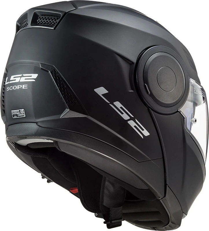 LS2 FF902 SCOPE solid pinlock incl helmet - Matt Black, XL