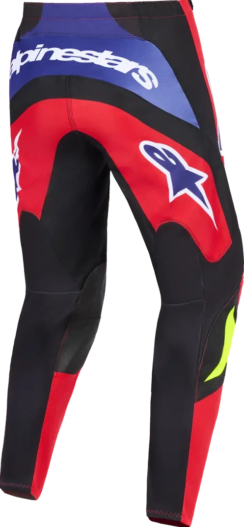 PANT FLUID GRID RED/BLK/PURP 28