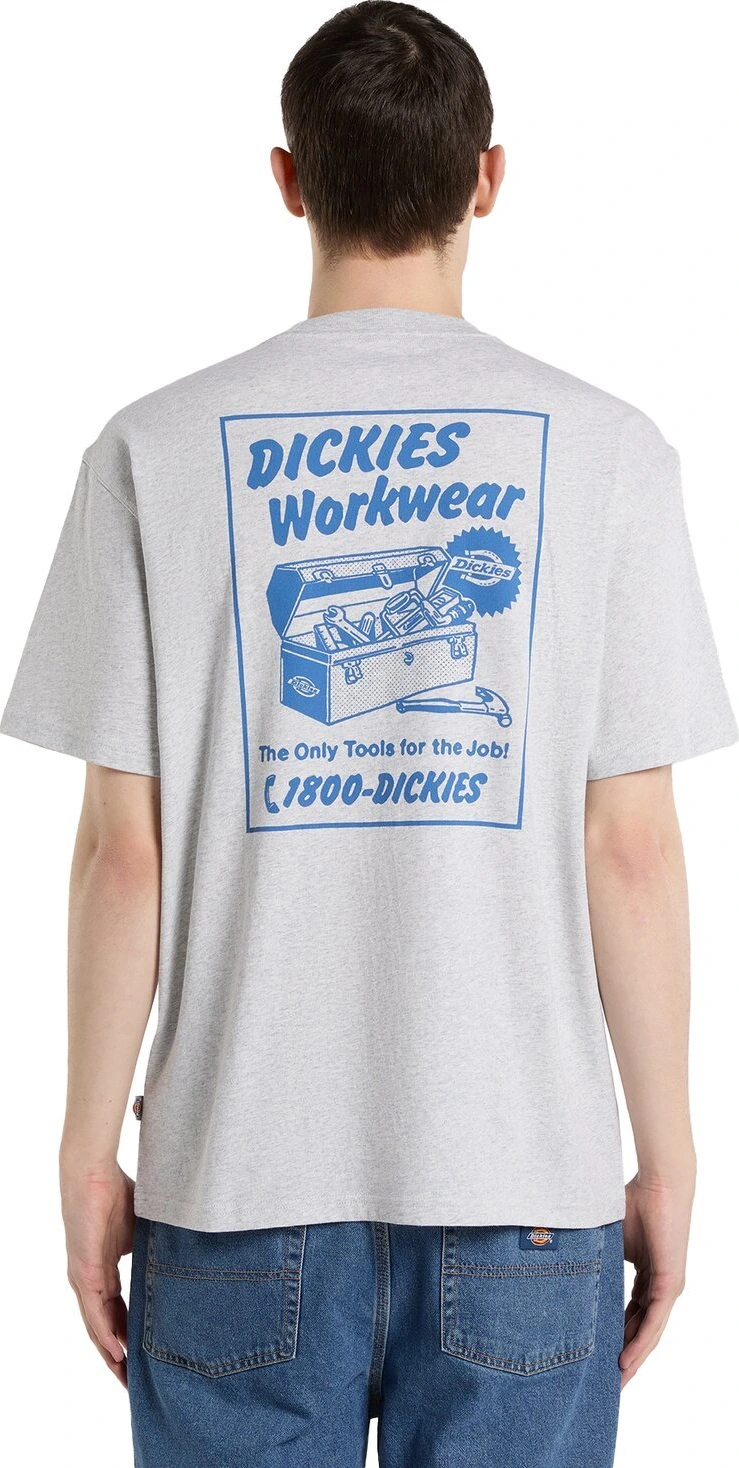 Dickies Dry Ridge t-shirt, light gray, 2XL