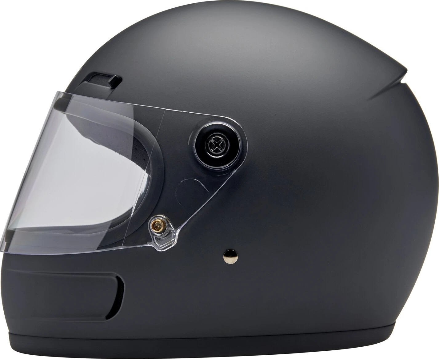 Biltwell Gringo SV helmet, Black, XS, flat