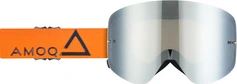 AMOQ MX Goggles Vision Magnetic Orange-Black - Silver Mirror