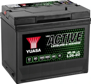 Yuasa L26-80 Active Leisure Battery 12V 80Ah 560A Piezīme: Pallet cargo (18)