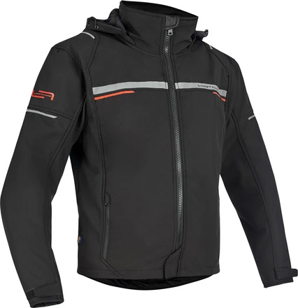Lindstrands Textile Jacket Saxby Black, XS