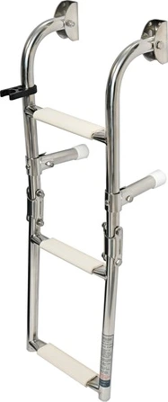 S.S transom ladder 3 steps