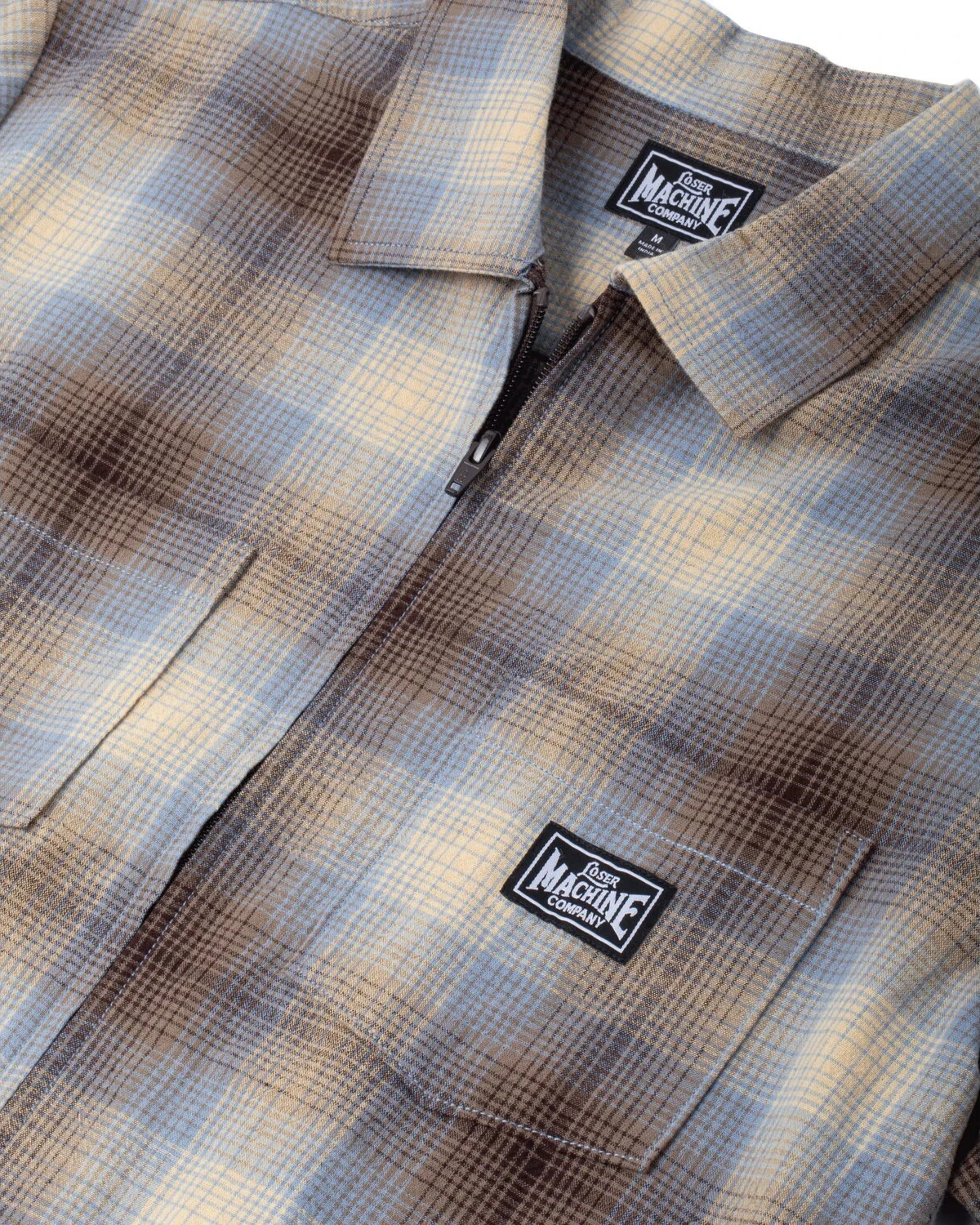 Loser Machine Pachuco shirt, Brown, khaki, 2XL
