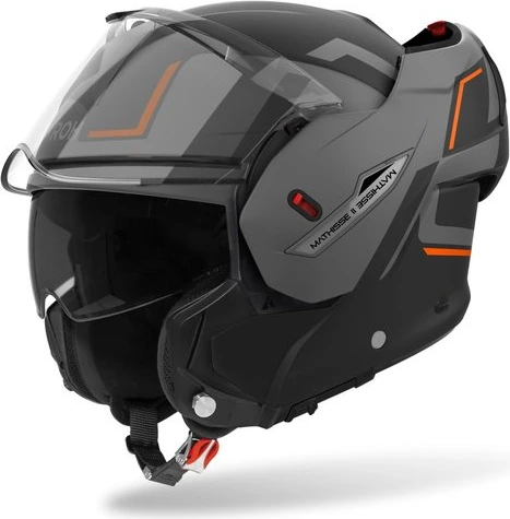 Airoh Helmet Mathisse II Genius Orange Matt, S