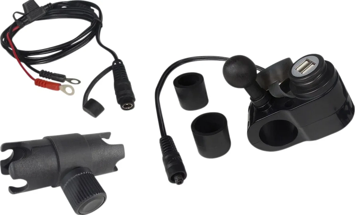 Įkroviklis DUAL-USB 1 BM BLK