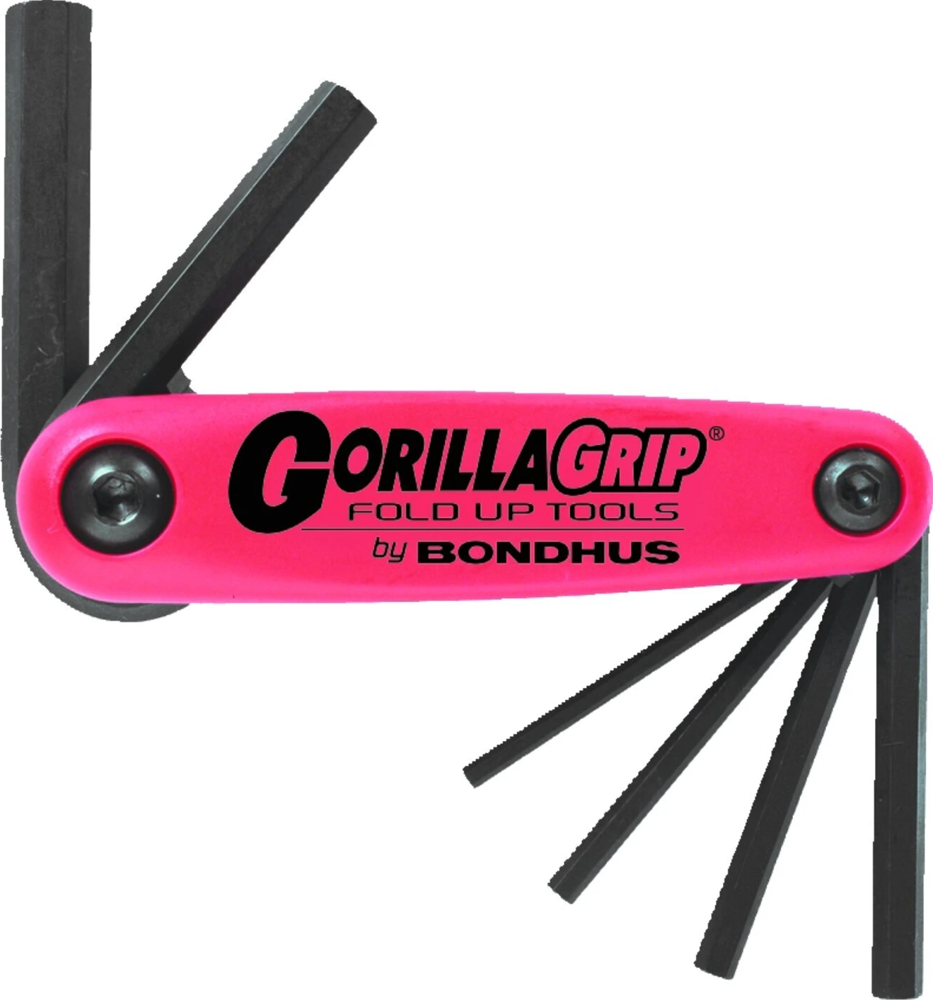 Bondhus, Gorilla Grip folding allen wrench metric, Black