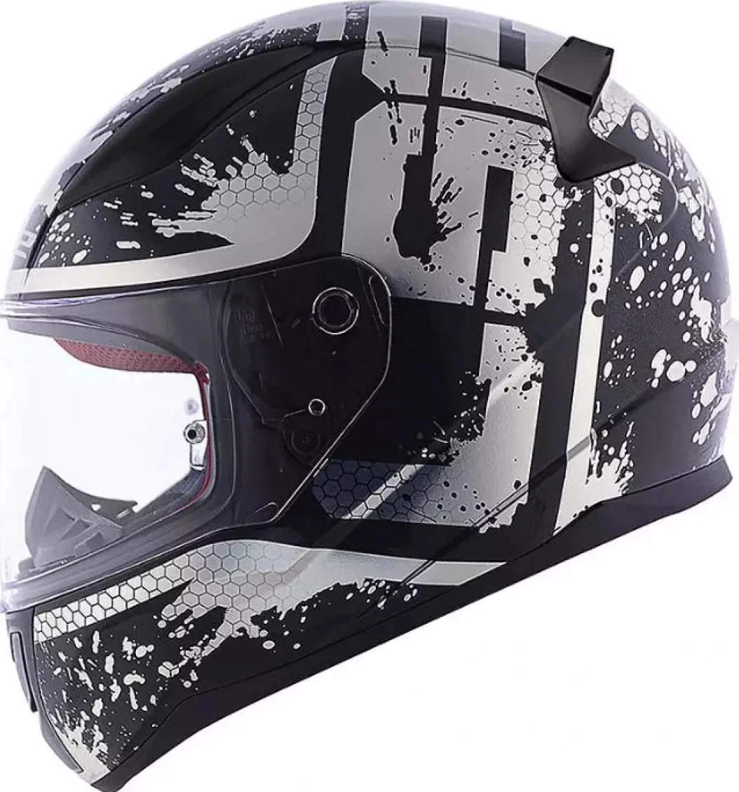 LS2 FF353 RAPID SPY helmet - Matt Black Silver, M