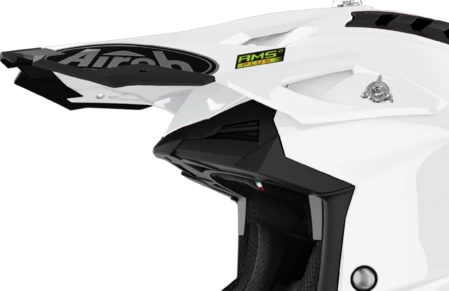 Airoh Aviator 3 Peak Color white gloss old logo