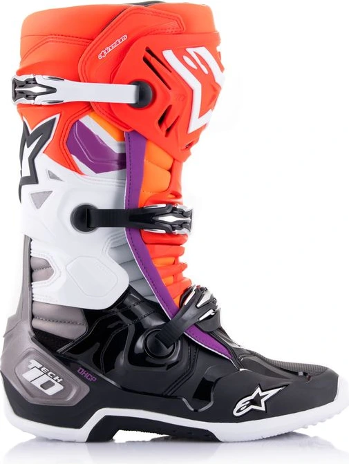 Alpinestars Boot Tech 10 Black/Red Fluo/Orange 44,5 (10)