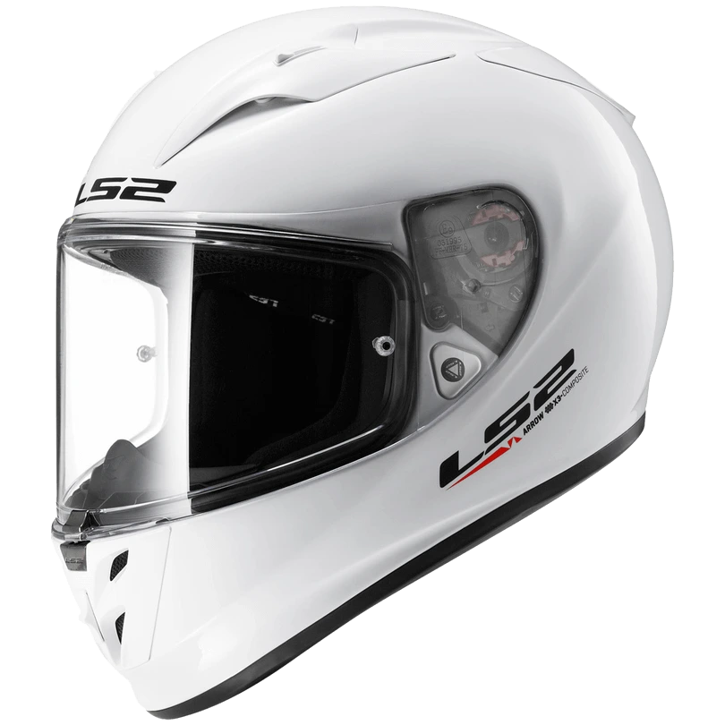 LS2 FF323 ARROW R helmet - L, White