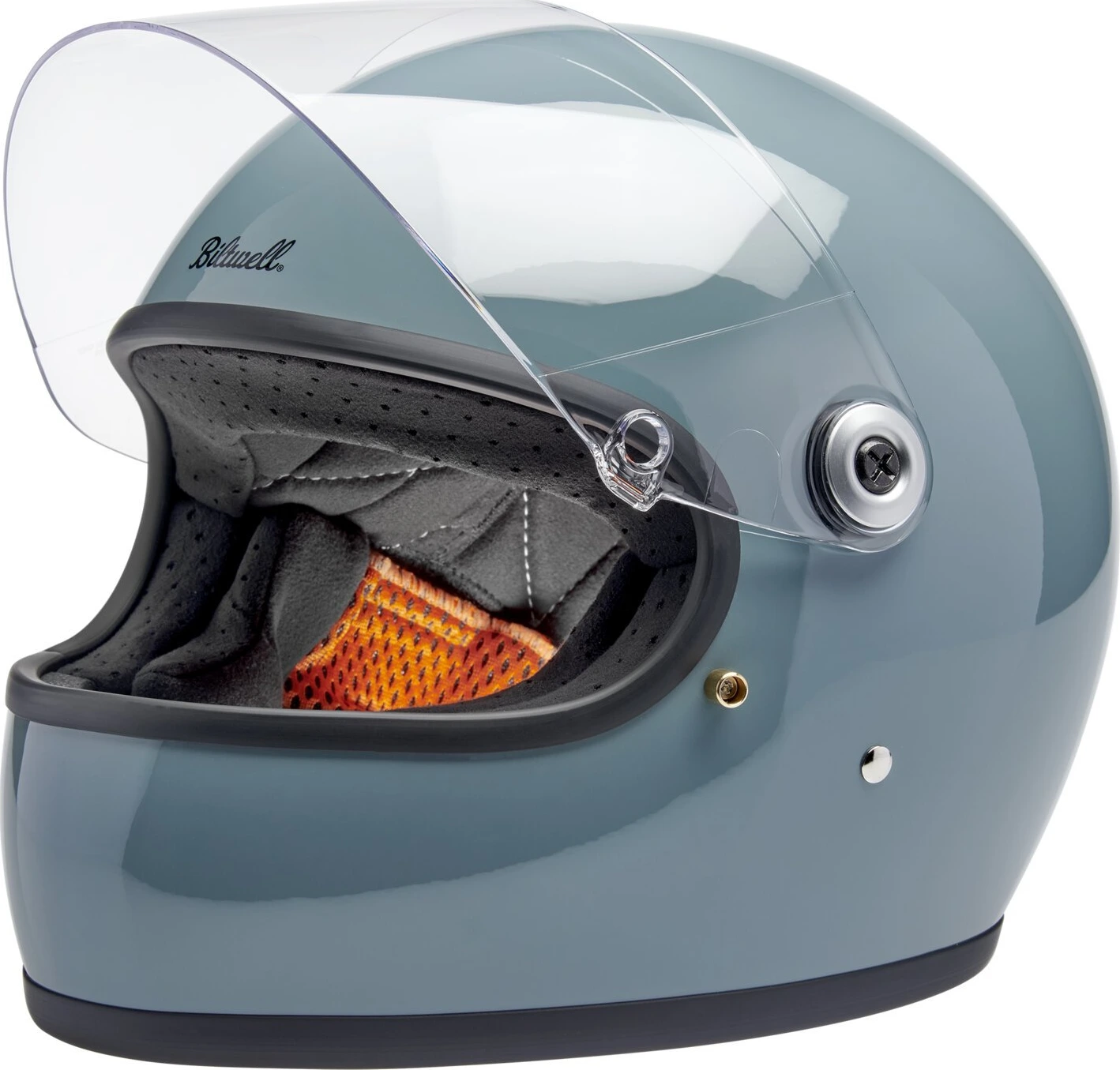 Biltwell Gringo S helmet Agave, Blue, XS, Gloss