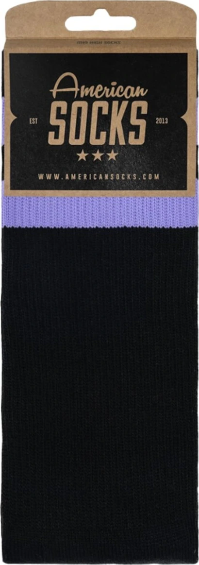 American Socks Salem Mid High classic socks, Black, One size fits most