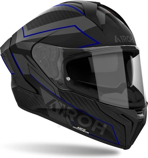 Airoh Helmet Matryx Sentinel Blue Matt, XS