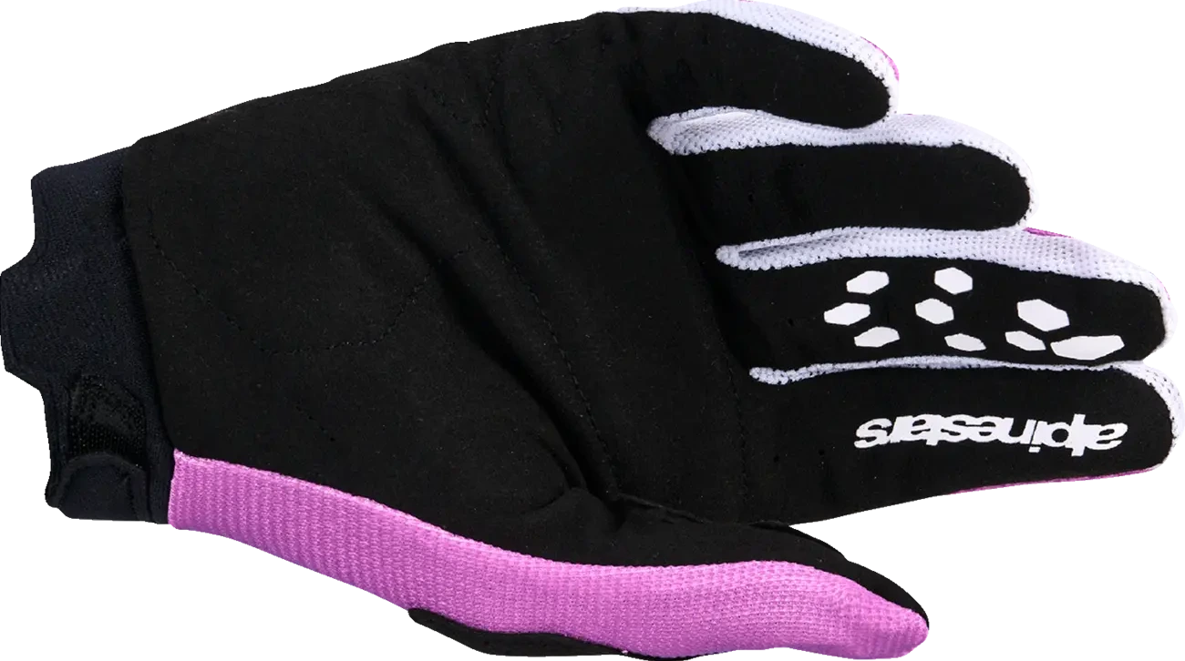 GLOVES 4W FULL BORE V2 VLT/WHT/BLK S