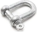 Qvarken D-Shackle galvanized 10-pack