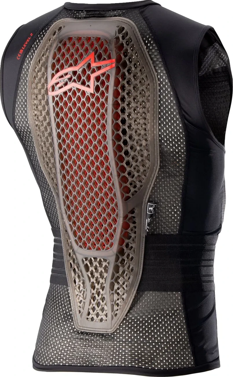 VEST NUC FLX PRO BK/RD XS