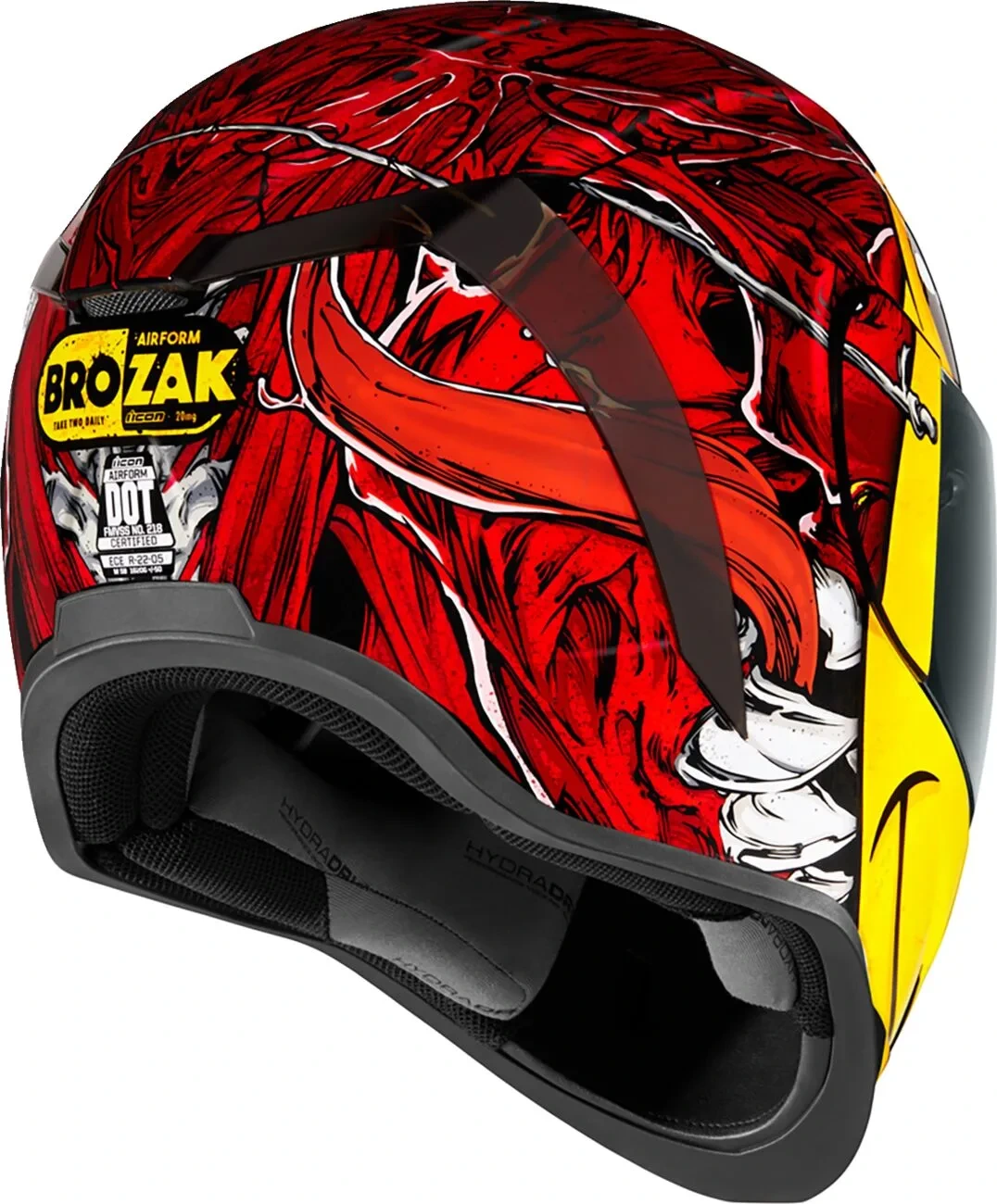 HELMET AIRFORM MIPS BROZAK RED XS