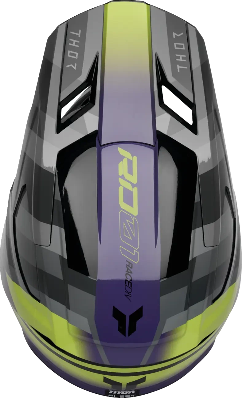 HELMET FLEET YTH CAMBER BK/PU S