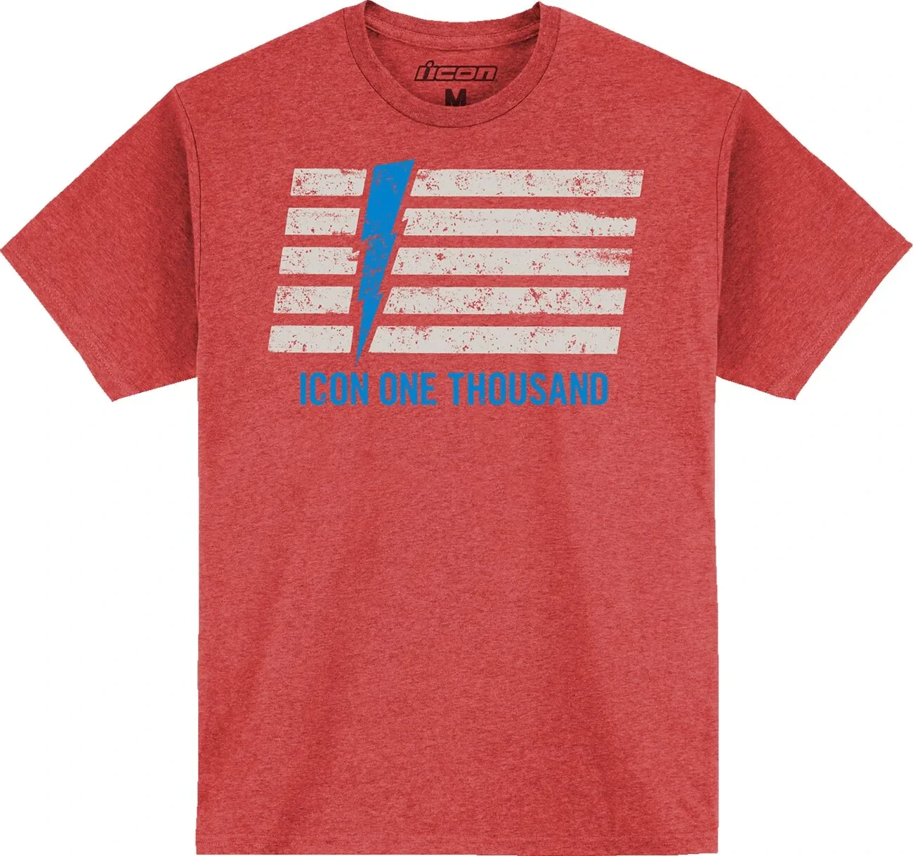 TEE INVASION STRIPE RED XL