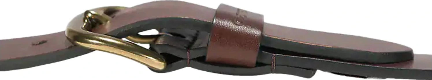 Carhartt Leather classic buckle belt, dark brown, 42 inch