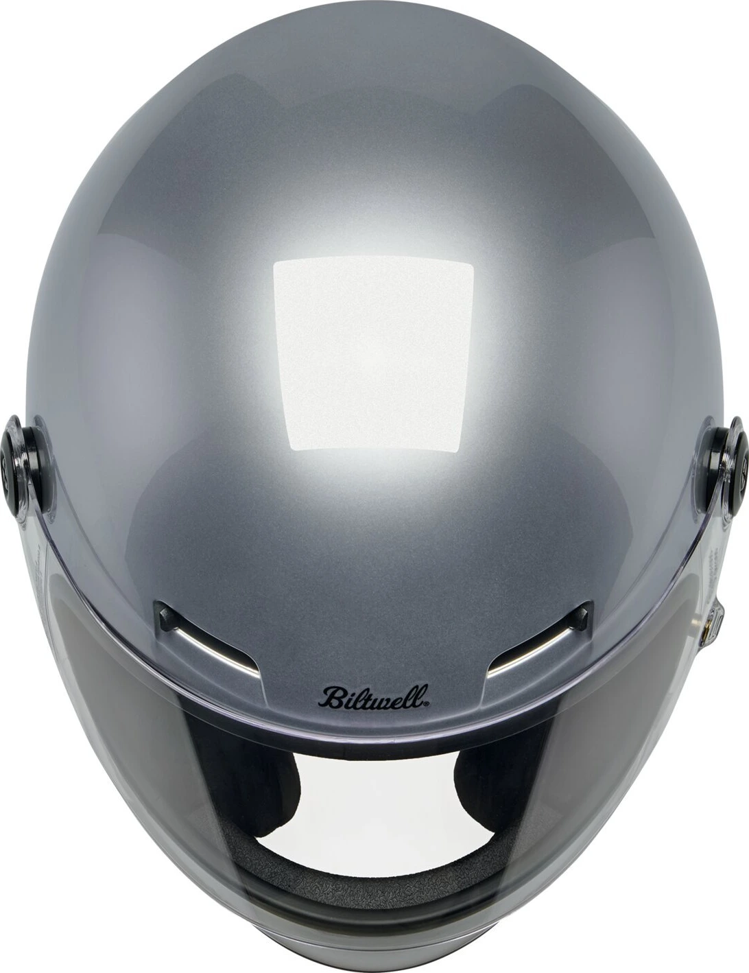 Biltwell Gringo SV helmet, Silver, L, gloss