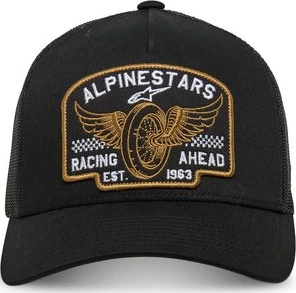 Alpinestars Heritage Patch Trucker Hat Black/Black OS