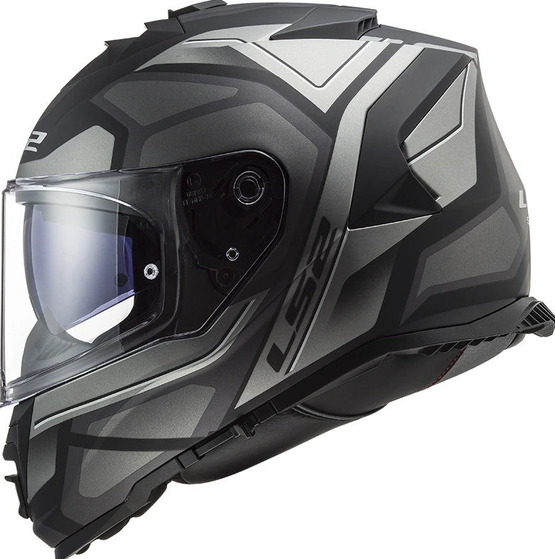 LS2 FF800 STORM II FASTER helmet - 3XL, Matt Titanium