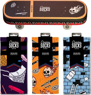 American Socks Skateboard gift box