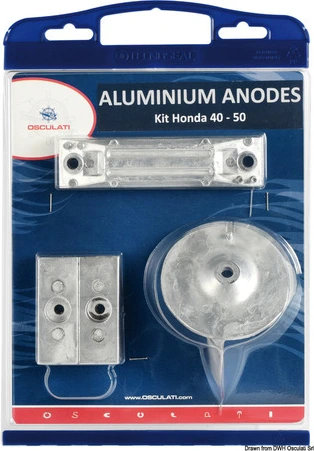 Osculati anode kit (alu) Honda 40-50HP