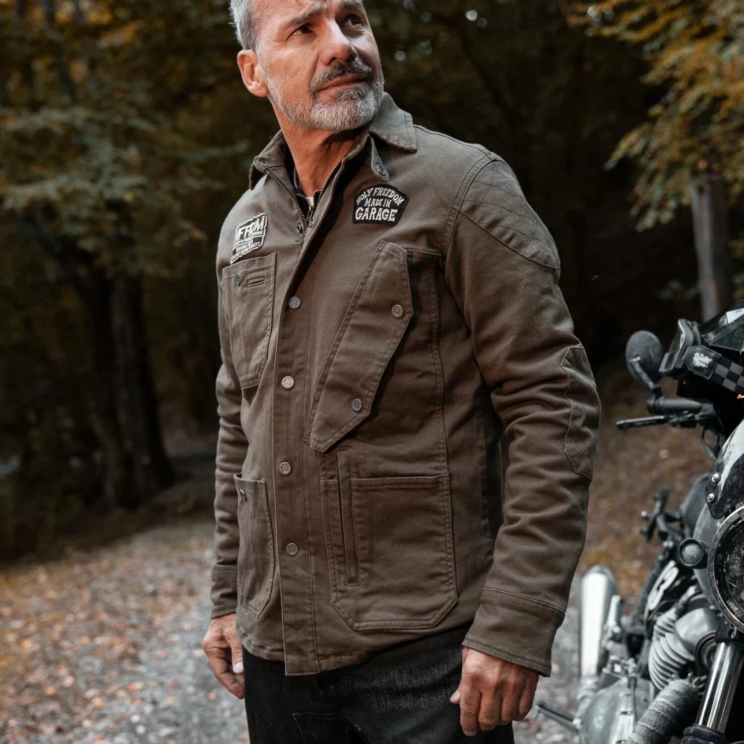 Holy Freedom King jacket, military Green, Green, M