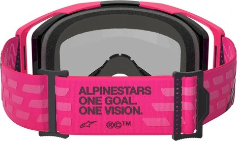 Alpinestars Goggle Vision 8 CORP PINK Mirror Red/