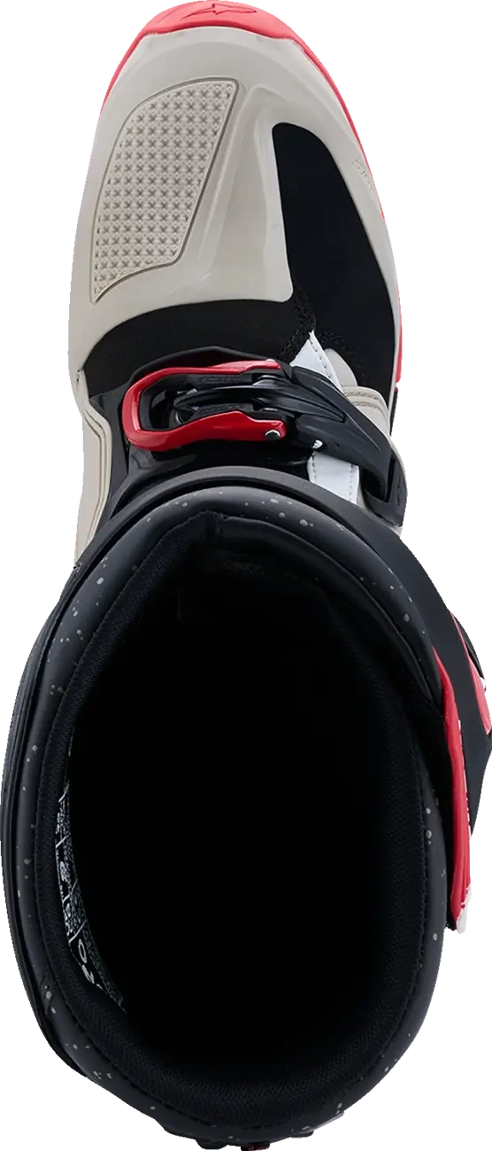 BOOT TECH 7 ENDURO BLK/LT GRAY/BRT RD 7