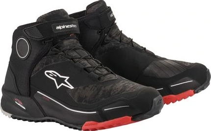 Alpinestars Shoe CR-X Drystar Black/Cammo, 40.5