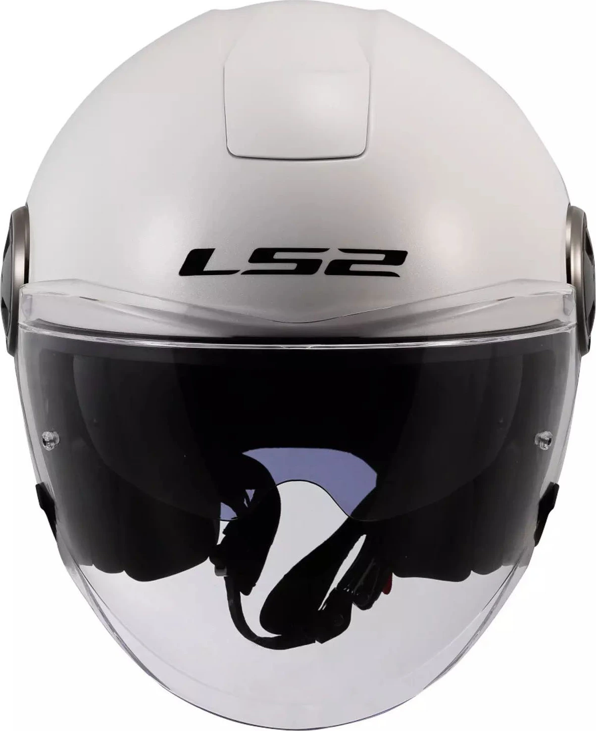LS2 OF620 CLASSY SOLID helmet - L, Pearl Grey
