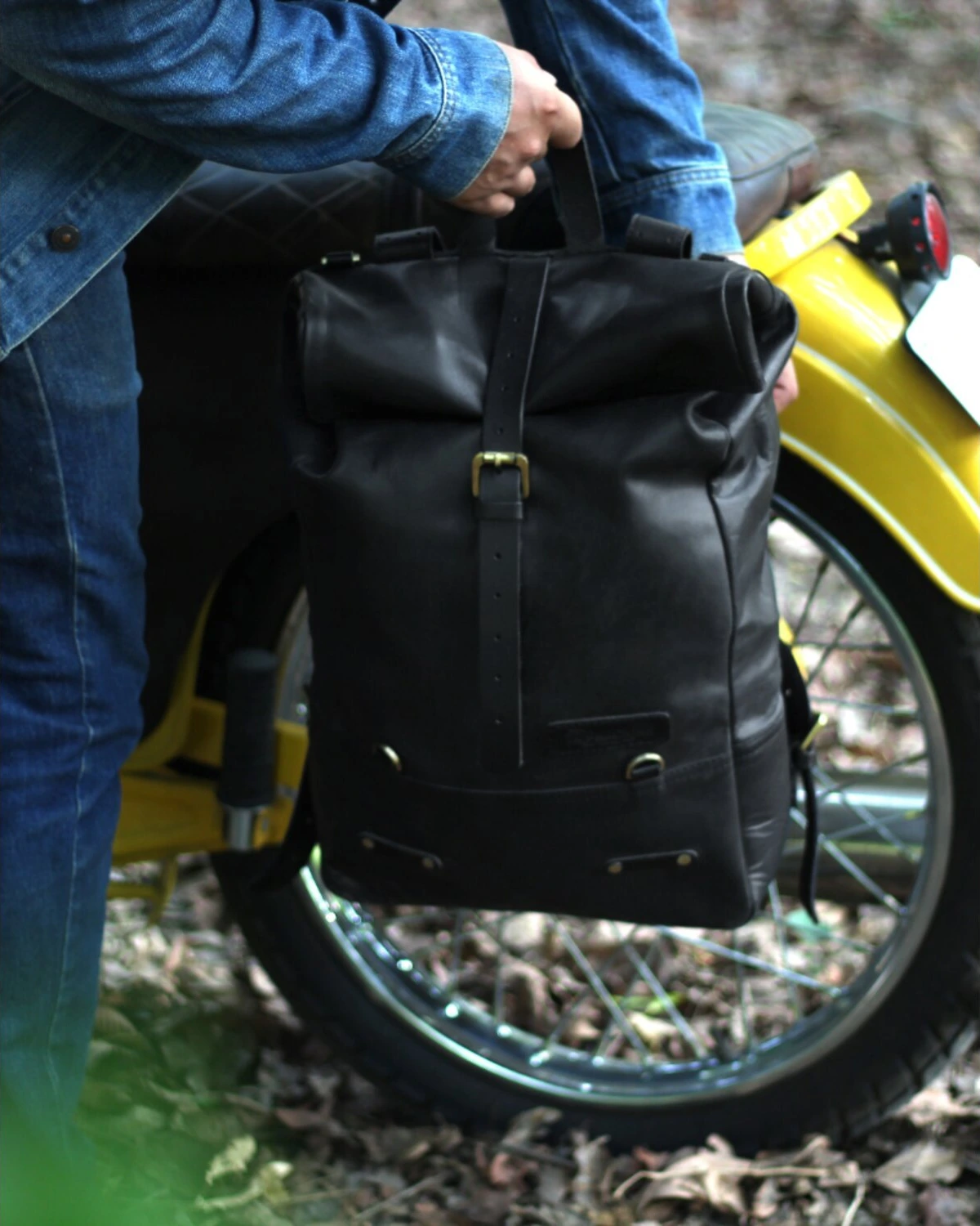 Trip Machine Backpack/Saddlebag, Black