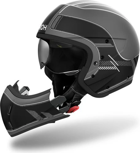 Airoh Helmet J 110 Raster Black Matt, L