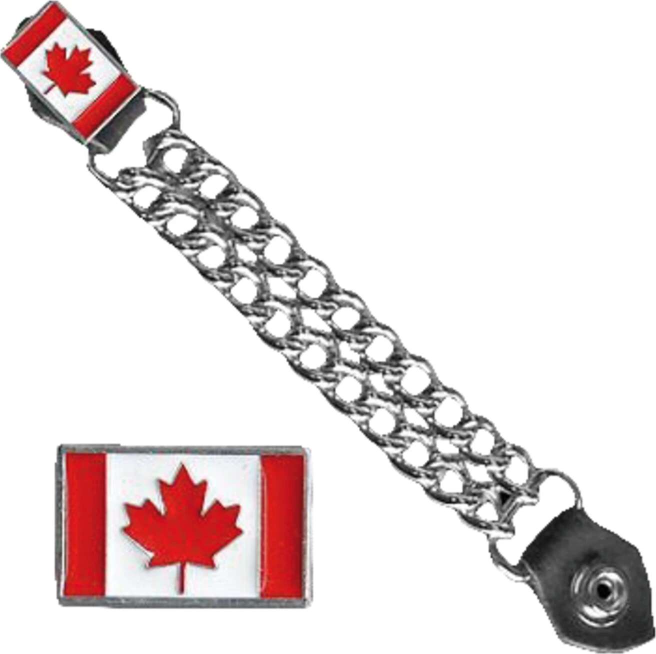 Vest extender Canadian flag
