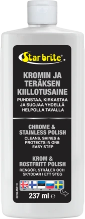 Star brite Chrome & Stainless Polish 250ml