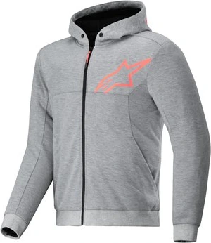 Alpinestars Hoodie Chrome v2 Gray/Blue, S