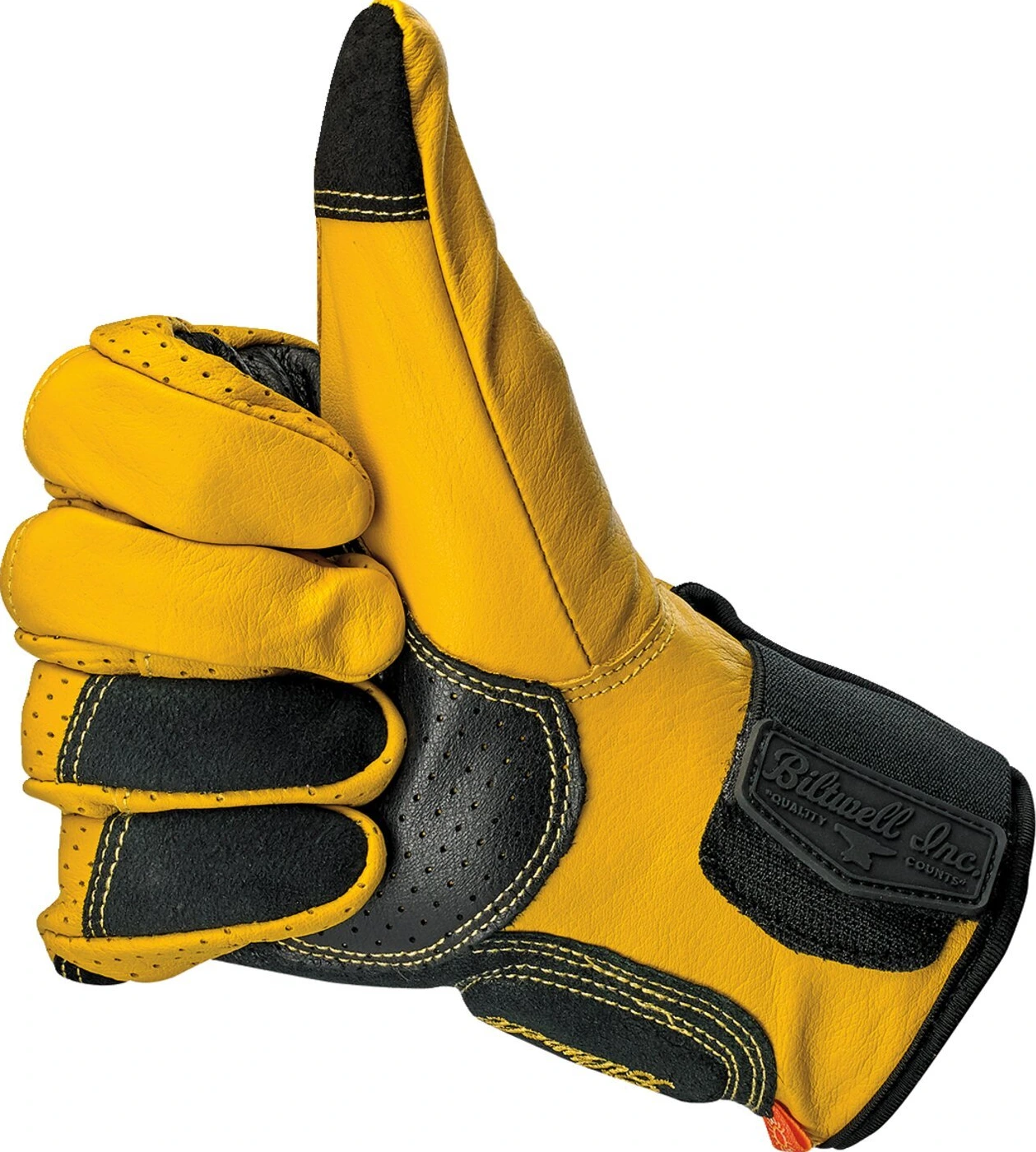 Biltwell Borrego gloves gold/black, 2XL