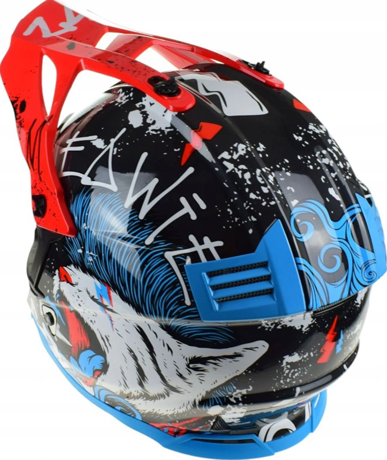 LS2 MX437 FAST II MINI STARMAW helmet - Black, S