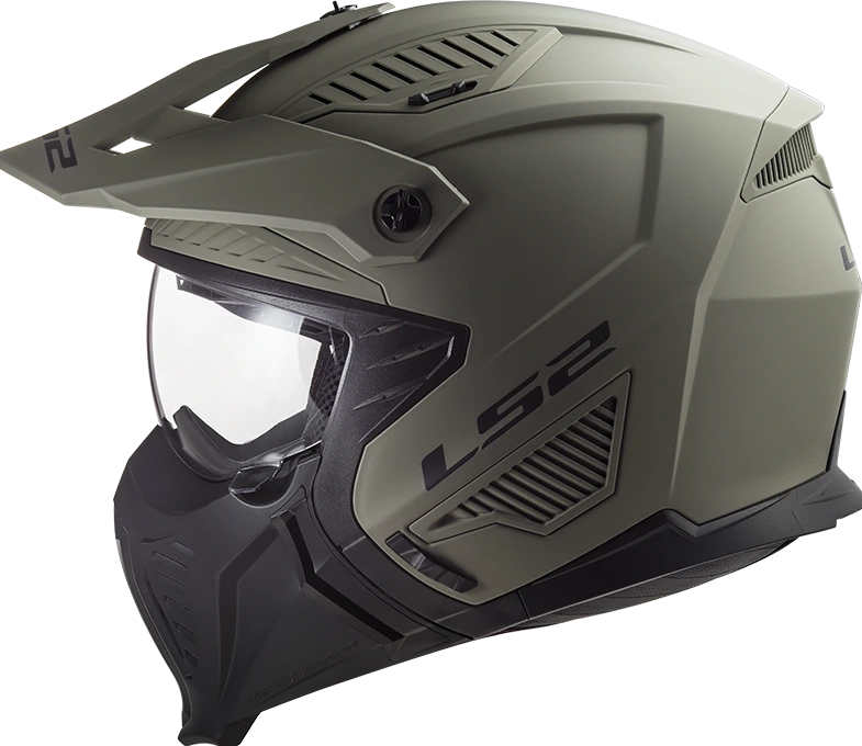 LS2 OF606 DRIFTER Solid helmet - Matt Sand, M