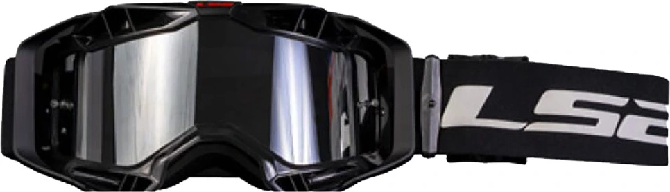 LS2 Aura Pro Goggle - Black/Iridium Visor