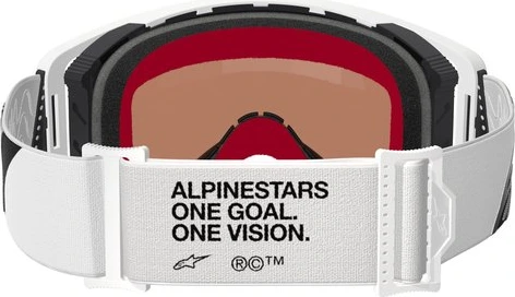Alpinestars Goggle Supertech CORP WHITE Mirror SILVER