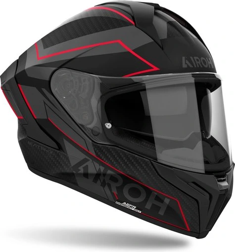 Airoh Helmet Matryx Sentinel Red Matt, XS