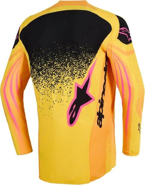 Alpinestars Jersey Techstar Nomur Orange/Yellow/Pink, M