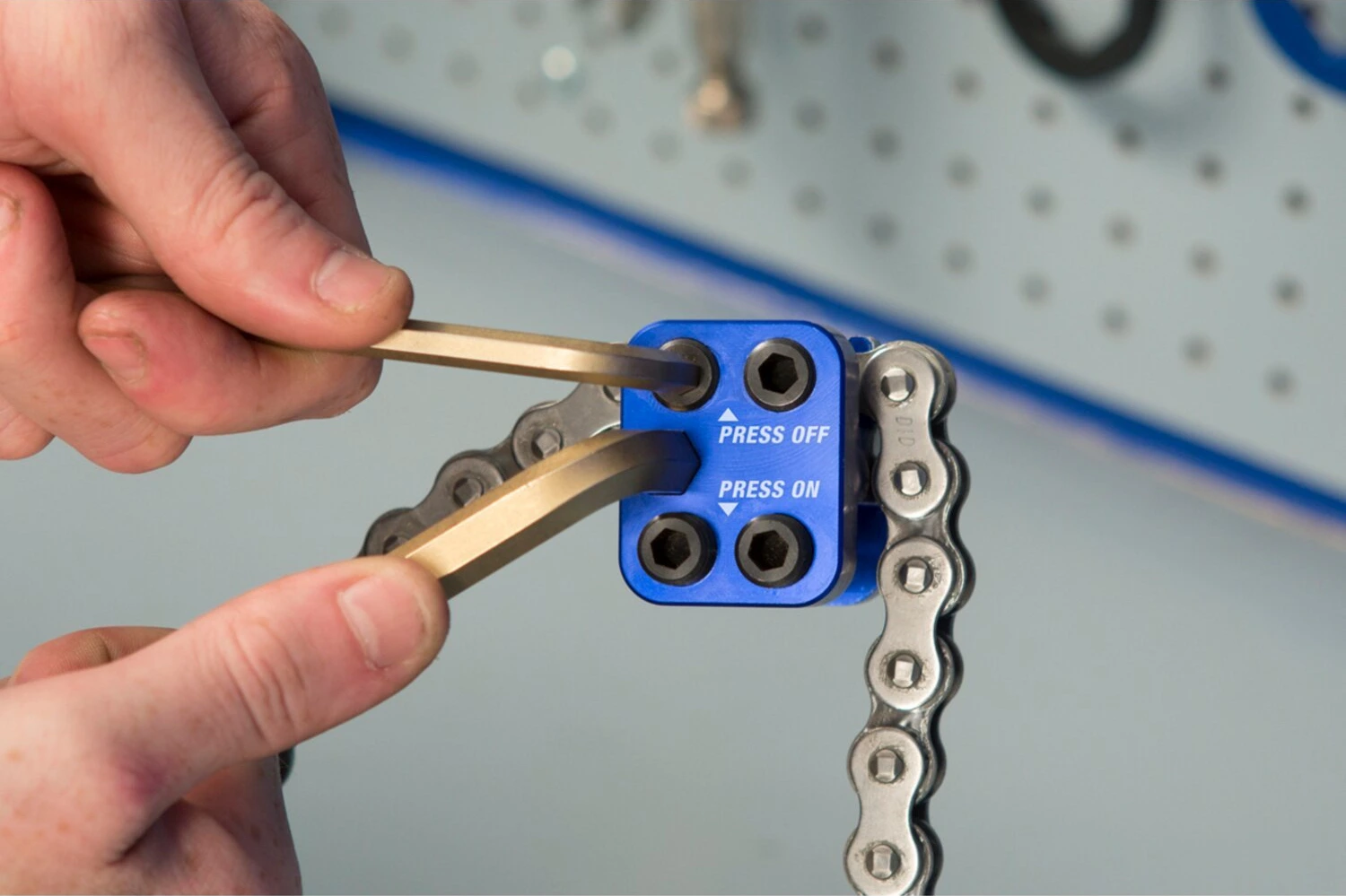 Motion Pro, Master Link press tool, Blue