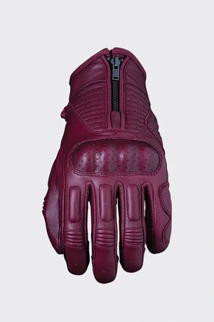 Five Glove Kansas Woman Burgandy Red, XS